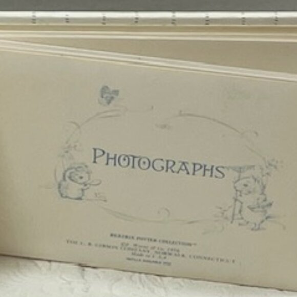 VTG 1990 Beatrix Potter Collection Grandma's Brag Book 10 Pages 20 Photos 6"x4" - Picture 10 of 12